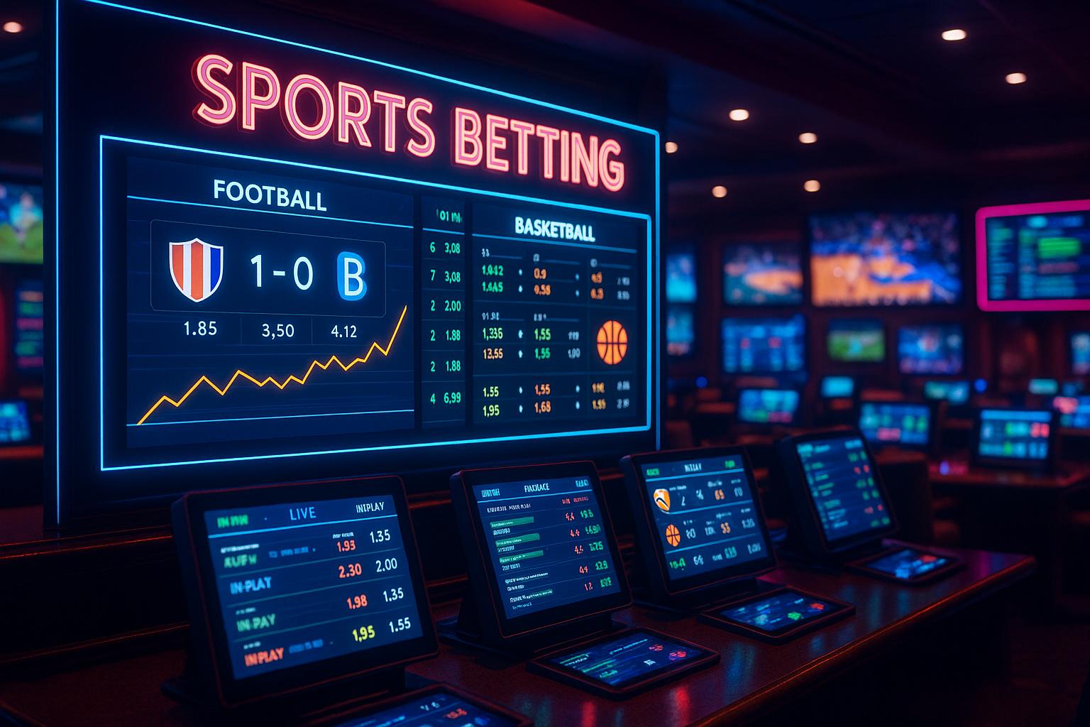 Apostas esportivas no cassino online 8APG