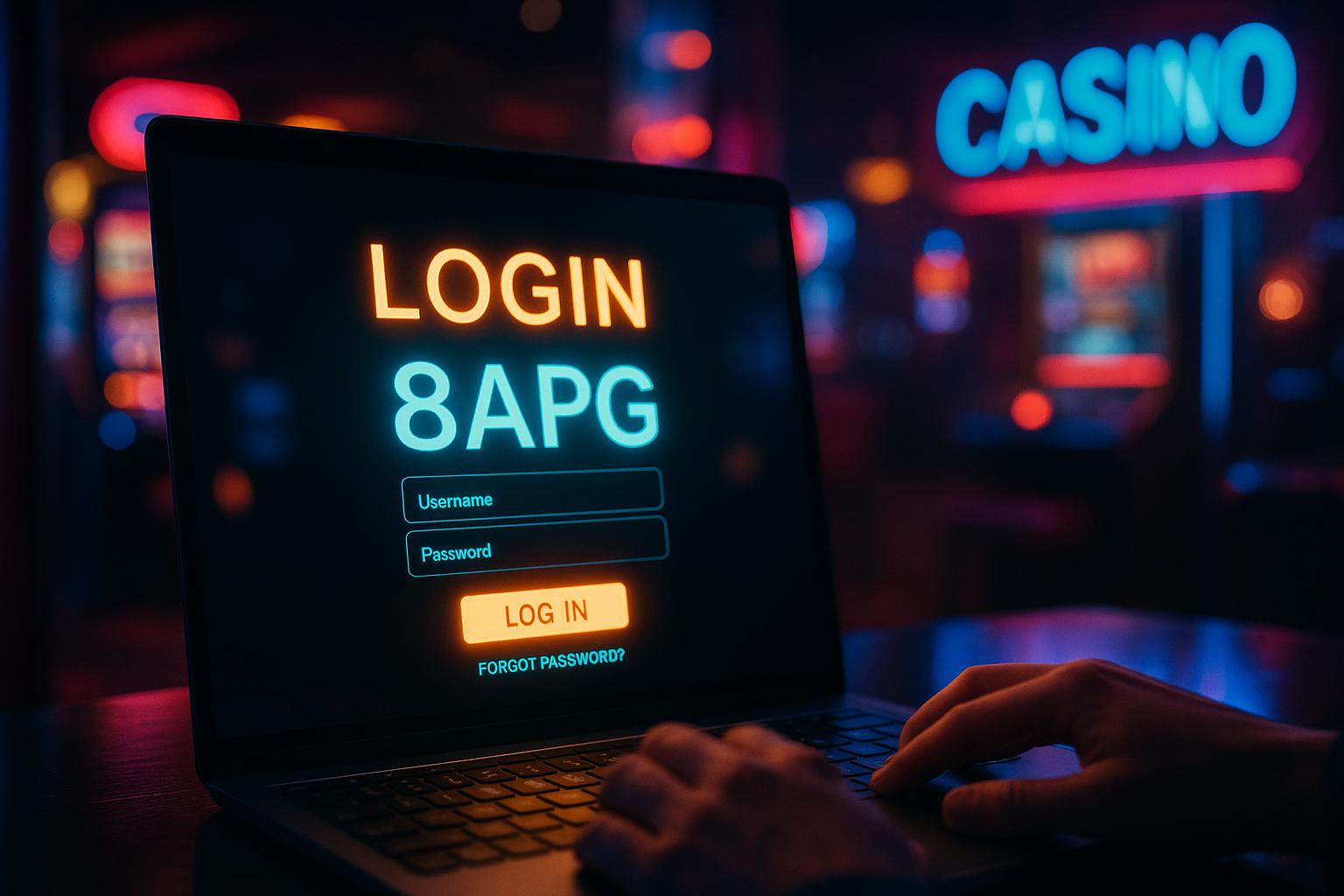 Criar uma nova Conta no plataforma 8APG