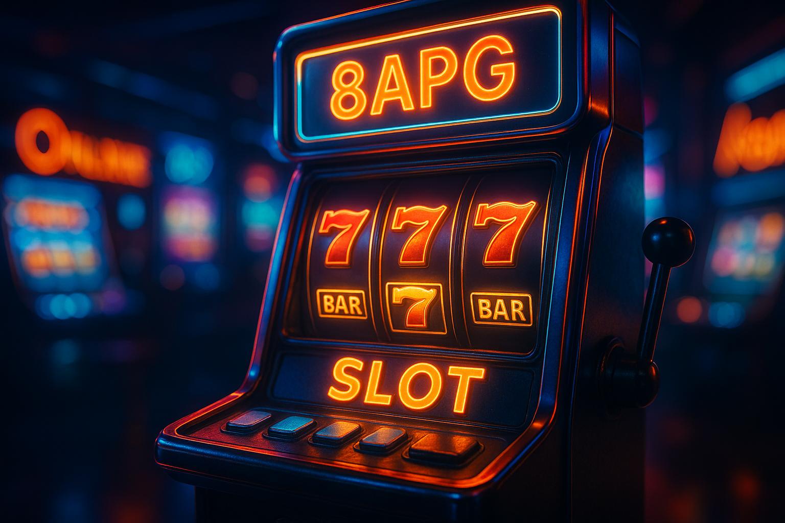 Explore o mundo das slot machines no 8APG Casino